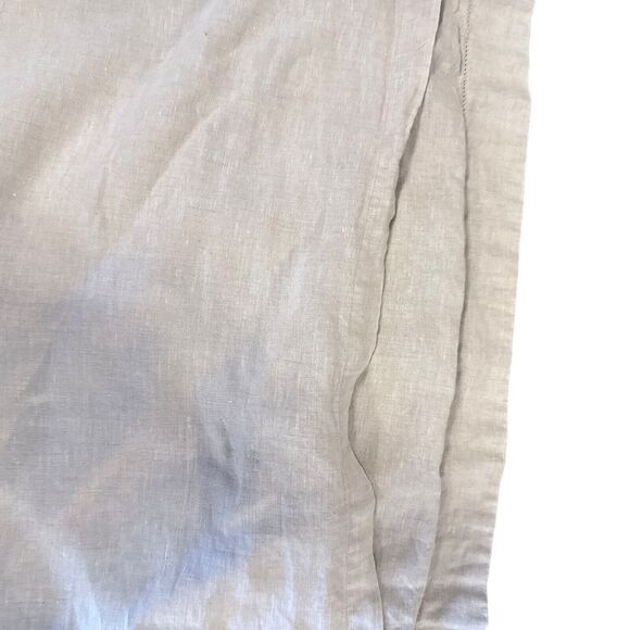 Pottery Barn Belgian Flax 100% Linen Standard Pillow Sham Case Cover Beige - Picture 6 of 12